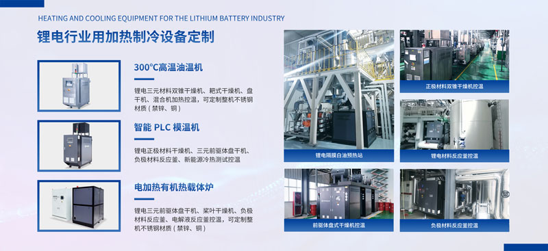 鋰電行業(yè)導熱油爐設備