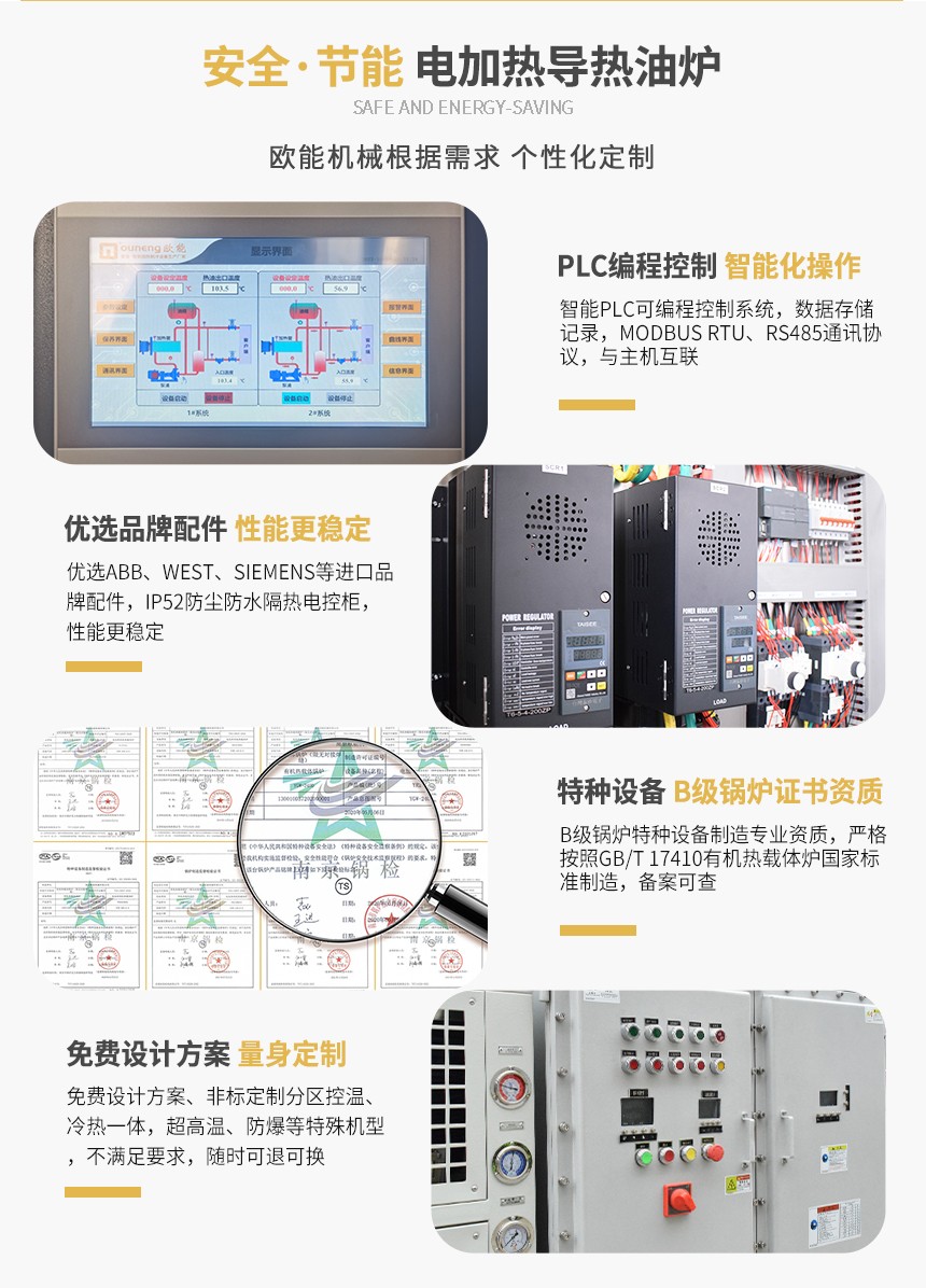 導熱油電加熱爐特點